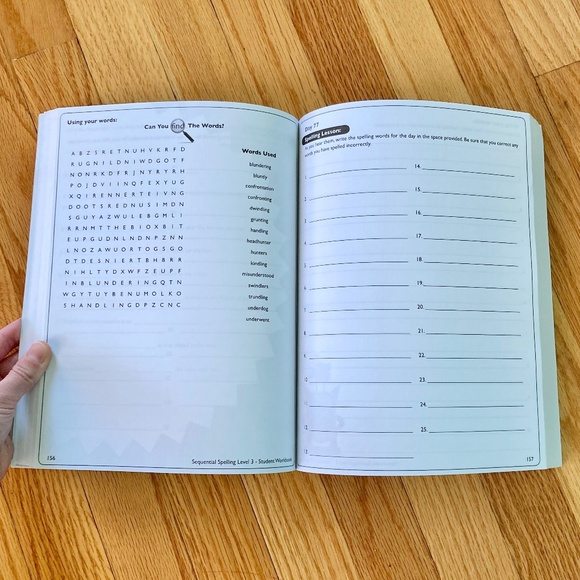 Sequential Spelling 3 student workbook, Homeschool spelling curriculum - Picture 6 of 6